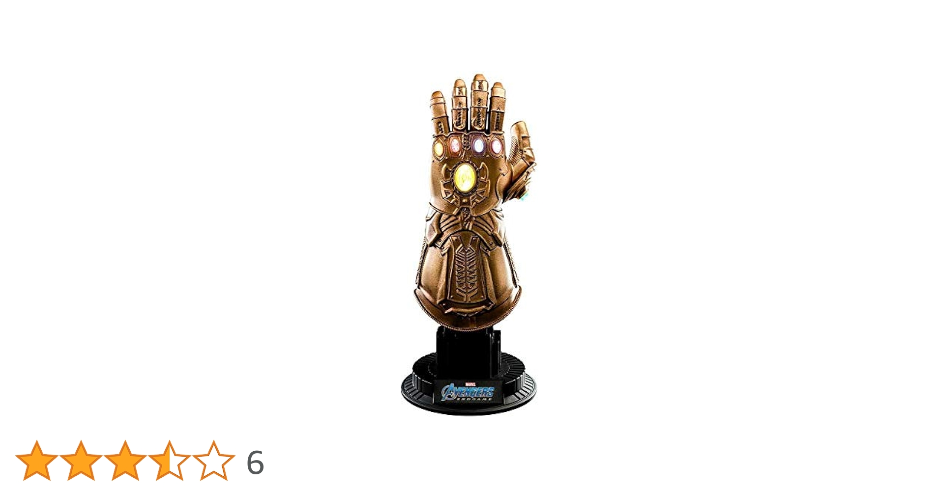 ホットトイズ インフィニティガントレット アベンジャーズ 迫力満点な実物大アイテム！ホットトイズ【ライフサイズ